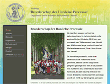 Tablet Screenshot of handelseprocessie.nl